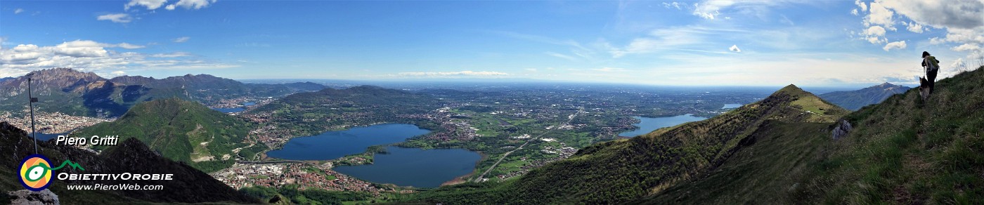 81 Panorama ad ampio raggio dal Resegone a sx  al Cornizzolo a dx.jpg